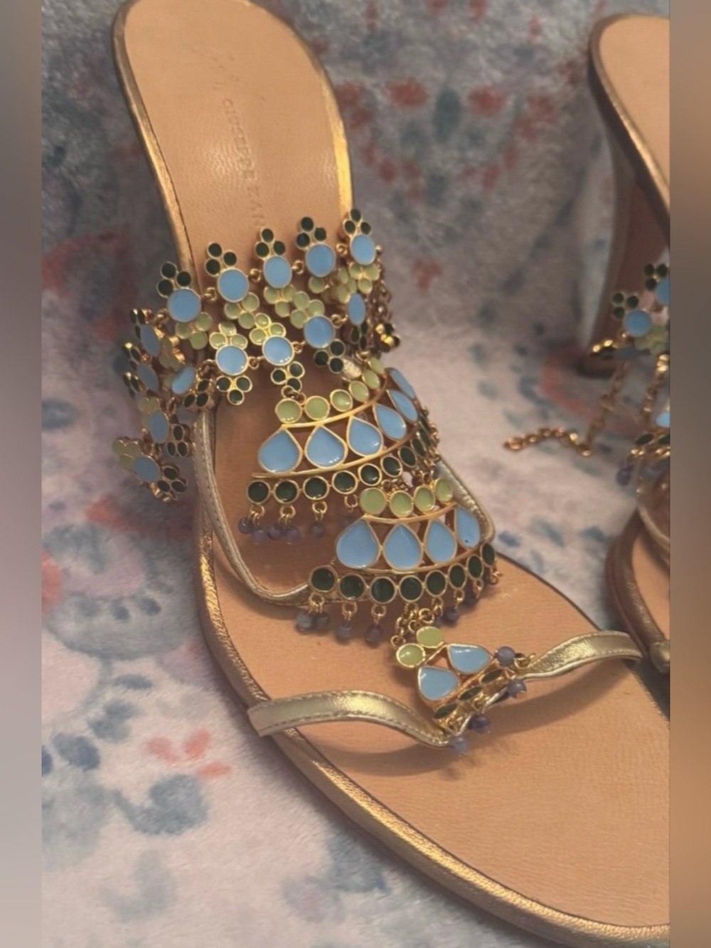 GIUSEPPE ZANOTTI GLADIATOR SANDALS SIZE 41 - Picture 9 of 12